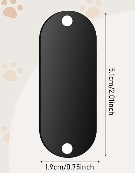 Blank Aluminum Tags