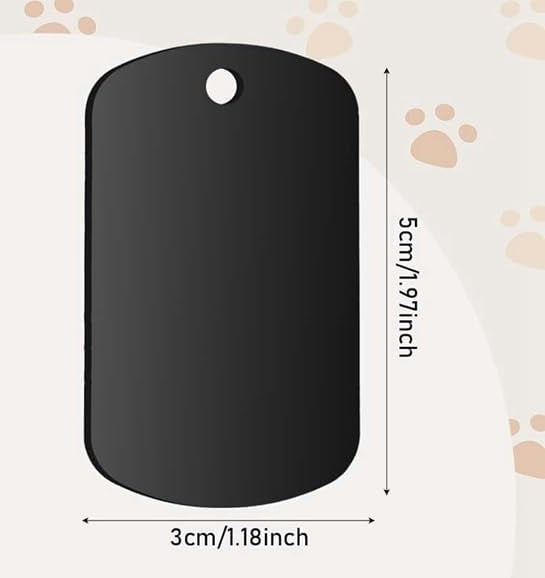 Blank Aluminum Tags