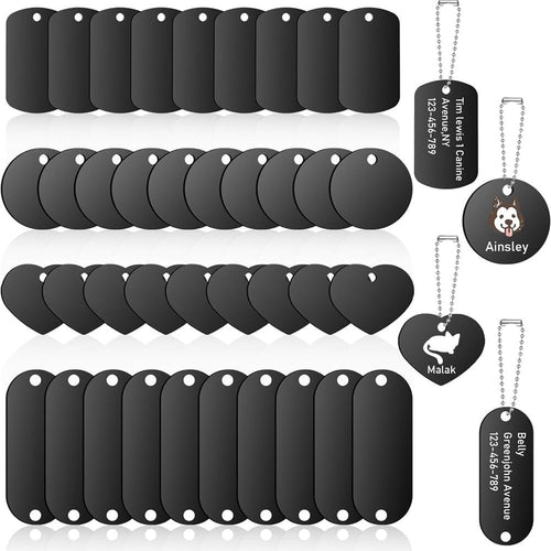 Blank Aluminum Tags
