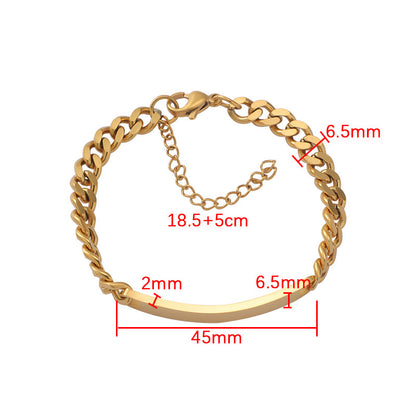Chain Bracelet Stainless Steel