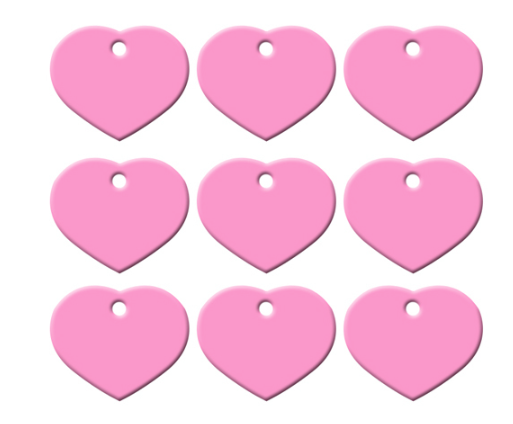 Heart ID Tag