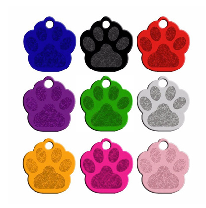 Paw Name Tag