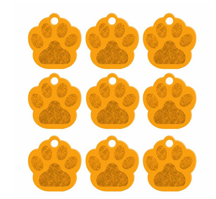 Paw Name Tag