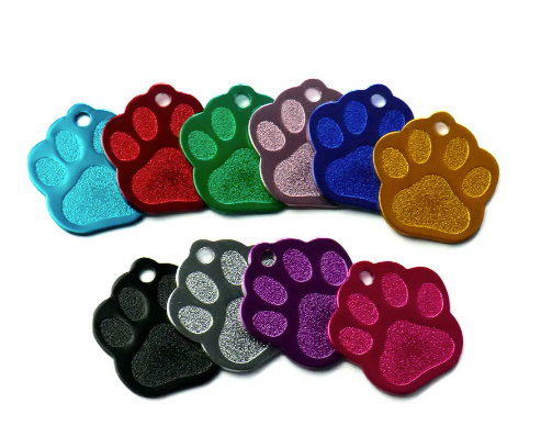 Paw Name Tag