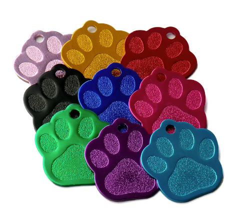 Paw Name Tag