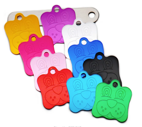 Dog Face Tag