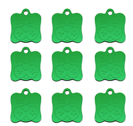 Dog Face Tag