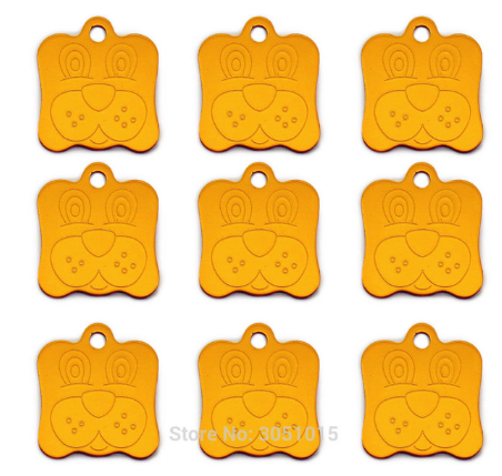 Dog Face Tag