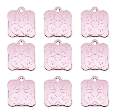 Dog Face Tag