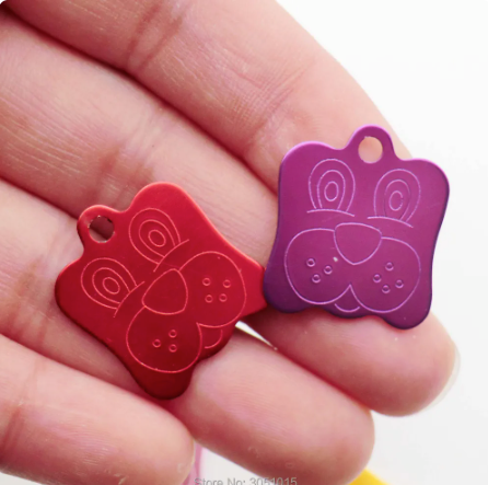 Dog Face Tag