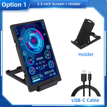 3.5 Inch IPS Secondary Screen
