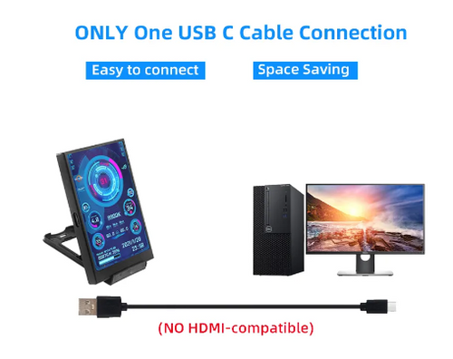 3.5 Inch IPS Secondary Screen