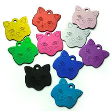 Cat Face Tag