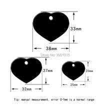 Heart ID Tag