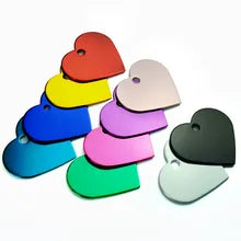Heart ID Tag