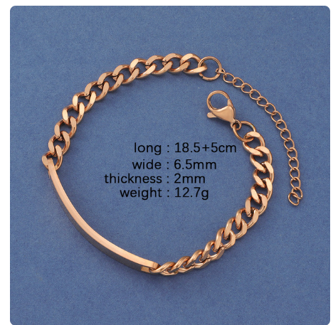 Chain Bracelet Stainless Steel